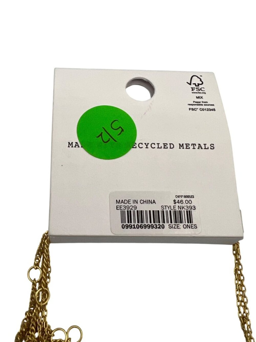 Madewell Stone Collection 3 Necklace Set NWT $46 Hollywood Wardrobe Acquired - Picture 4 of 7